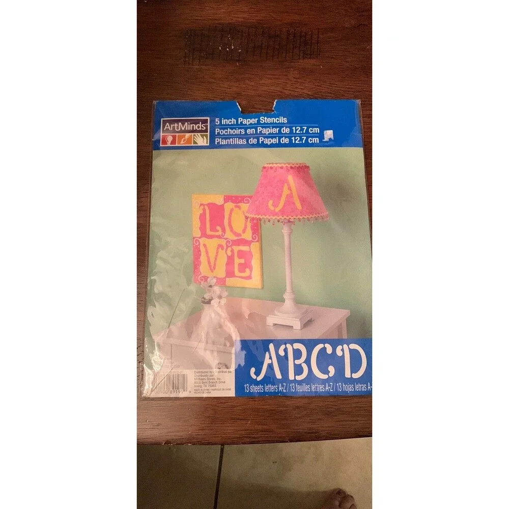 Letter Stencils Paper 5 inches